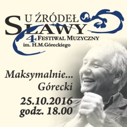 Maksymalnie..... Górecki.